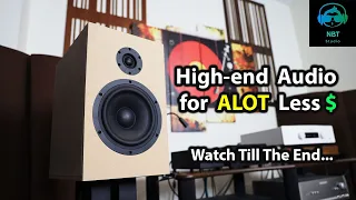 Building a DIY speaker kit that Competes with High-end speakers ! #DIYAudiophile #Budgetaudiophile