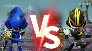 #sonicdash metal Sonic  🆚 metal Sonic mach 3.0