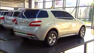 Mercedes ML W166 - разработка дизайна и проектирование