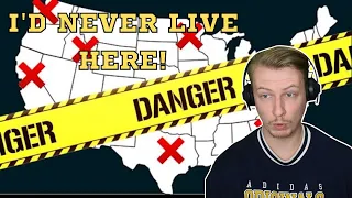 British Guy Reacts To The WORST Cities In America!