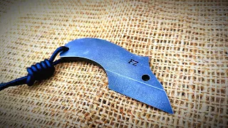 Japanese kiridashi MOUSE made of WOOTZ steel