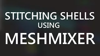 Stitching meshes together using Meshmixer - 3D Printing 101