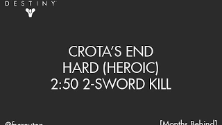 Destiny (Xbox One) - Heroic Crota Kill with PUG - FS Crouton & New [MB]