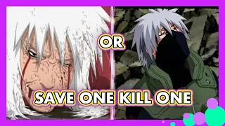 💖 SAVE ONE 🔪 KILL ONE - Naruto Quiz Anime Game of choice - Naruto Anime Quiz