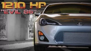 1210HP Toyota FRS - 2JZ Powered "Evil 86" feature