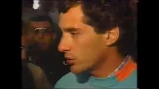 Ayrton Senna: interview in Australia (1993)