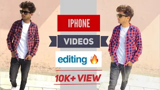 How to edit videos in iphone | iphone video editing | without app | video editing in iphone | dev