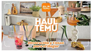 HAUL TEMU HOGAR y DECORACIÓN 🧡 Cosas para la Cocina y Los Mejores Productos de TEMU a Super Precio 🏡