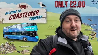 I went on THE MOST SCENIC BUS JOURNEY IN BRITAIN - Leeds to Whitby on THE COASTLINER - Only £2.00!!!