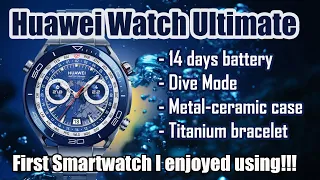 Huawei Watch Ultimate - a premium smartwatch - will it turn me to the dark side?