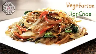Korean Stir-fry Cellophane Noodles for Vegetarians (잡채, JapChae) | Aeri's Kitchen