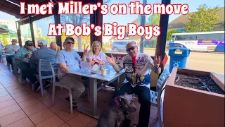 I met Miller’s on the move at Bob’s big boy