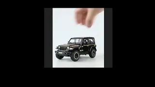 Jeep Wrangler 1941 Classic Miniatura Metal Carros 1:32 com som e luz