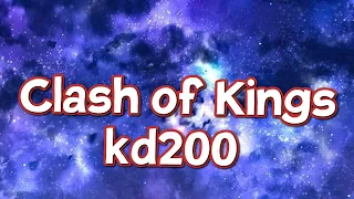 clash of kings New kvk kd200 VS kd1661 VS kd1562