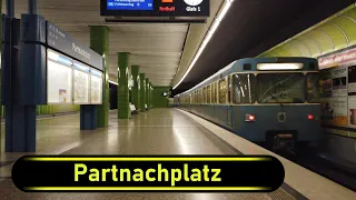 U-Bahn Station Partnachplatz - Munich 🇩🇪 - Walkthrough 🚶