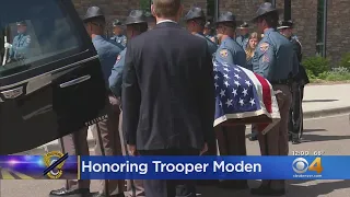 Celebration Of Life Held For CSP Trooper William Moden