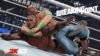 John Cena vs Randy Orton i Quit Match - Breaking Point 2009 Highlights | WWE 2K23 SIMULATION