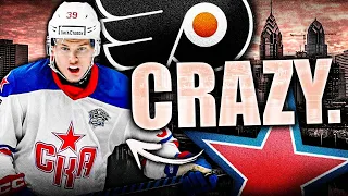MATVEI MICHKOV IS CRAZY… (Philadelphia Flyers Top Prospects News & Rumours) SKA St. Petersburg KHL