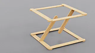 Tensegrity Table Using popsicle stick - DIY