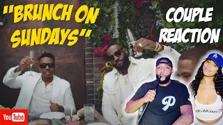 BRUNCH 🍗🧇🥂 | "Brunch On Sundays" by Nas ft. Blxst *COUPLE REACTION*