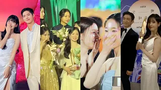 Baeksang Arts Awards 2023 Unseen Moments and Stars Interactions (IU, Suzy, Song Hye Kyo, Bo Gum)