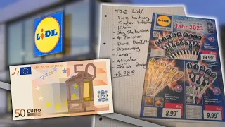 DIE BESTE 50 € LIDL FEUERWERK EINKAUFSLISTE