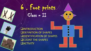 Footprints  Class 2 Maths  Chapter 6 :  | NCERT | CBSE Syllabus | Basic Shapes, Count The Shapes