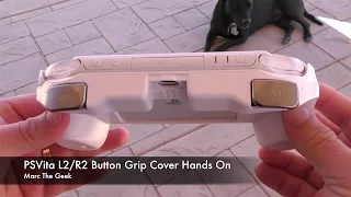 PSVita L2/R2 Button Grip Cover Hands On