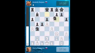 GARRY KASPAROV DESTROYED ANATOLY KARPOV!! #2