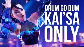 K/DA - DRUM GO DUM but it's only Kai'sa scenes perfectly synced from MORE  (Fan-made Music Video)