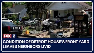 'Appalling' condition of Detroit house's front yard leaves neighbors livid