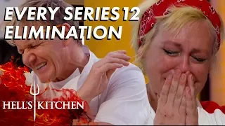 Every Series 12 Elimination On Hell's Kitchen