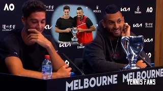 Kyrgios / Kokkinakis "To win the Grand Slam after that..." - 2022 (HD)