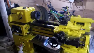 Марафет токарного станка 1А616. Реверсивный переключатель.Improvement of the 1A616 lathe.