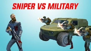 Gangstar New Orleans: Sniper vs Military (MOST BRUTAL FIGHT EVER!)
