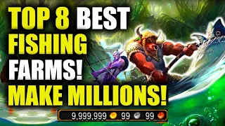 MAKE MILLIONS Farming These Items !! TOP 8 best Fishing Farms | WoW GoldMaking Dragonflight | 10.0.5