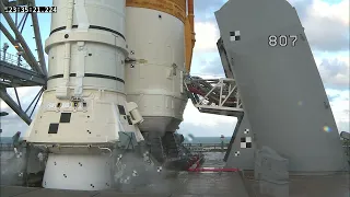 RS-25 WDR Engine Gimbal Test @NASA