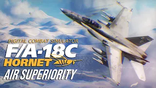 F/A-18C Hornet Air Superiority PvP | Digital Combat Simulator | DCS |