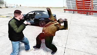 GTA IV - Funny moments, deaths and glitches 11