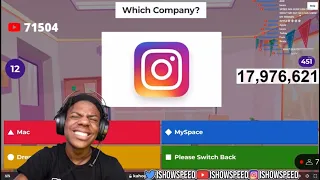 IShowSpeed Does Kahoot About Himself,Logos And Anime