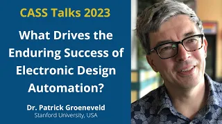 CASS Talks 2023 - Patrick Groeneveld, Stanford University, USA - August 4, 2023