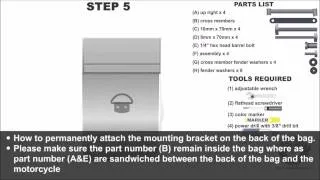 Vikingbags Saddlebag Installation Video - Audio