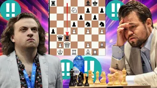 Unarticulated chess game | Magnus Carlsen vs Hans Niemann 2