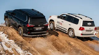 ПОСПОРИЛИ MERCEDES G63 AMG против LEXUS LX и AUDI Q8