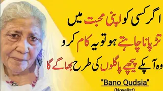 5 Tips to Get Someone to Chase You Like Crazy | Bano Qudsia quotes in urdu