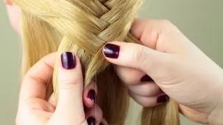 Косичка рыбий хвост. Hair Braid "Fish Tail"