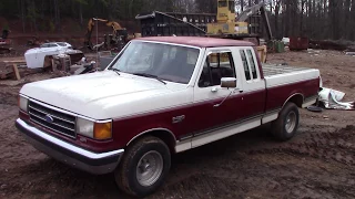 !?SCRAPPED?! 1990 Ford F150 XLT Lariat!