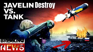 Ukraine War Video Footage: Accurate hit of Javelin missiles on russian tanks in Ukraine