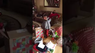 Naughty or Nice??? The Kid gets Nothing for Christmas...HILARIOUS REACTION!