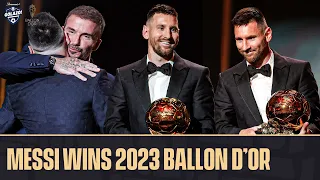 LIONEL MESSI WINS HIS 8TH BALLON D’OR 🐐 | CBS Sports Golazo